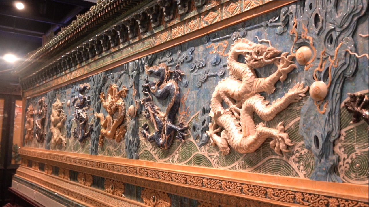 大连贝雕艺术作品展示